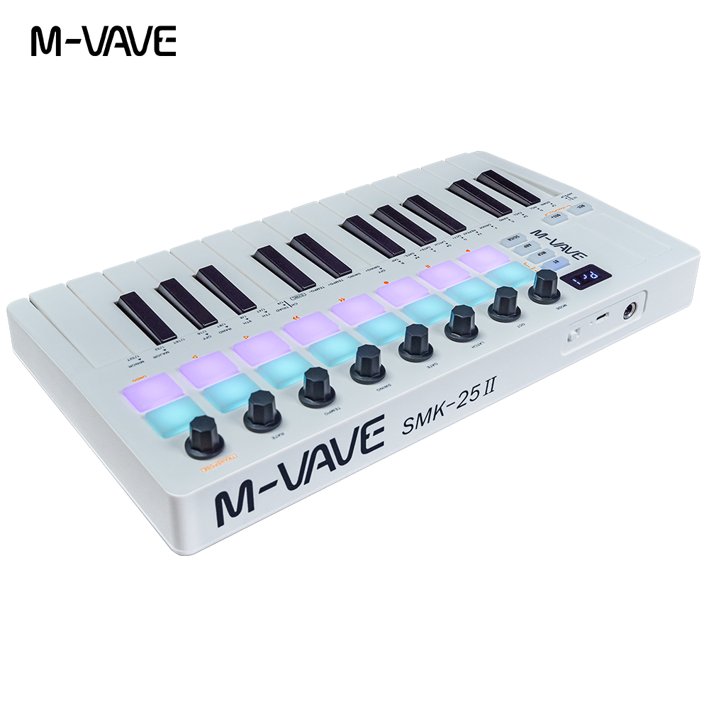 Clavier MIDI Bluetooth M-VAVE  - Midi Controller Pad avis et prix