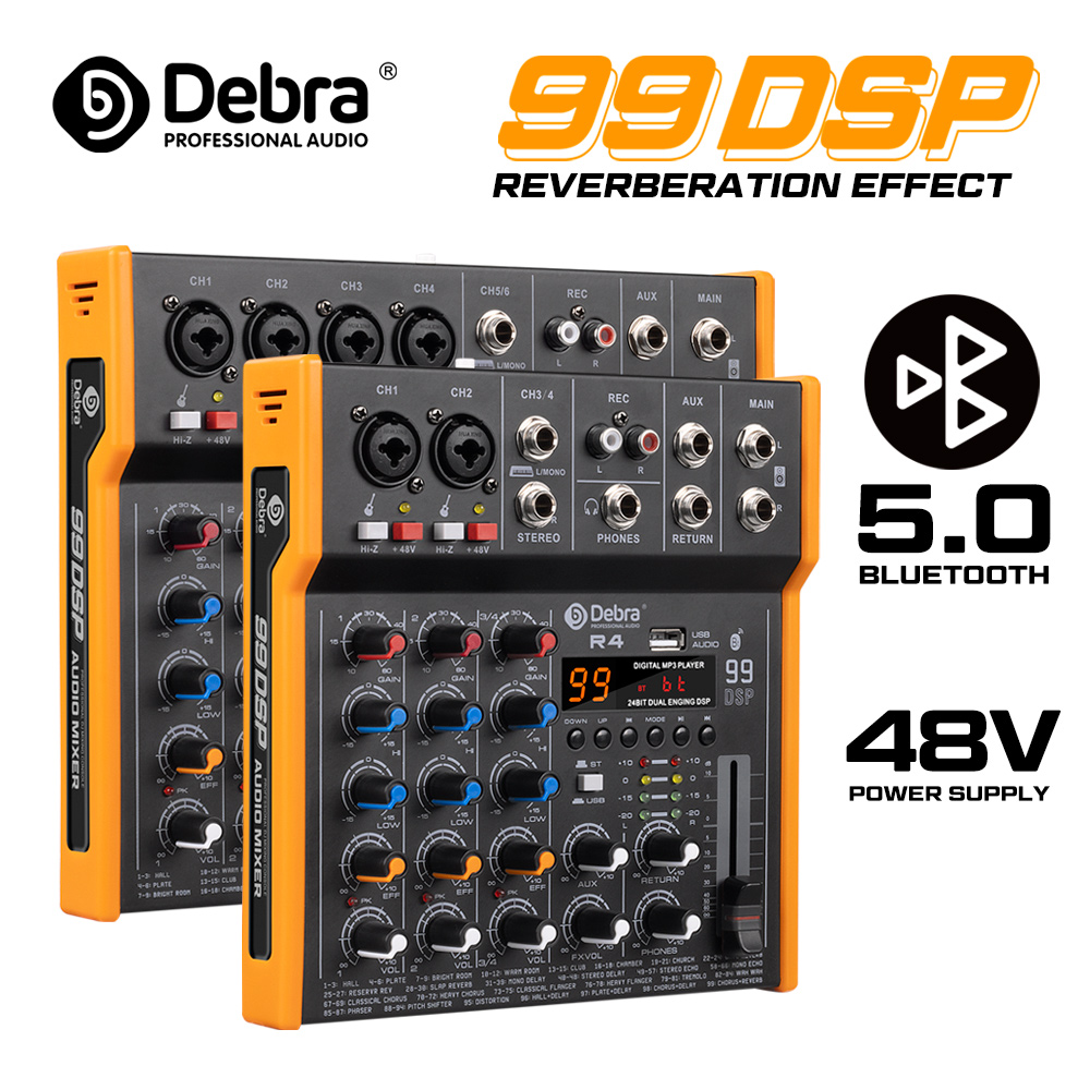 Debra R4/R6 Mixeur audio multi - Audio Music Dj avis et prix