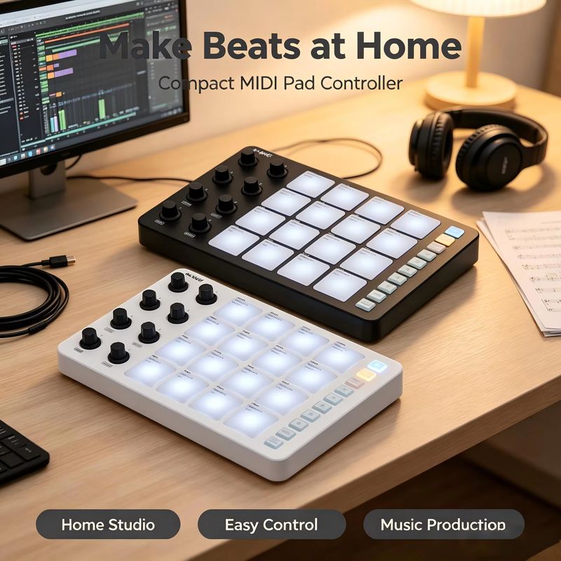 M-Vave Smc-Pad : contrôleur MI - Midi Controller Pad avis et prix