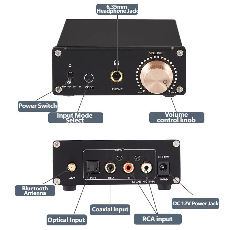 YJCO A938 DAC Amplificateur de - Headphone Amplifier Dac avis et prix